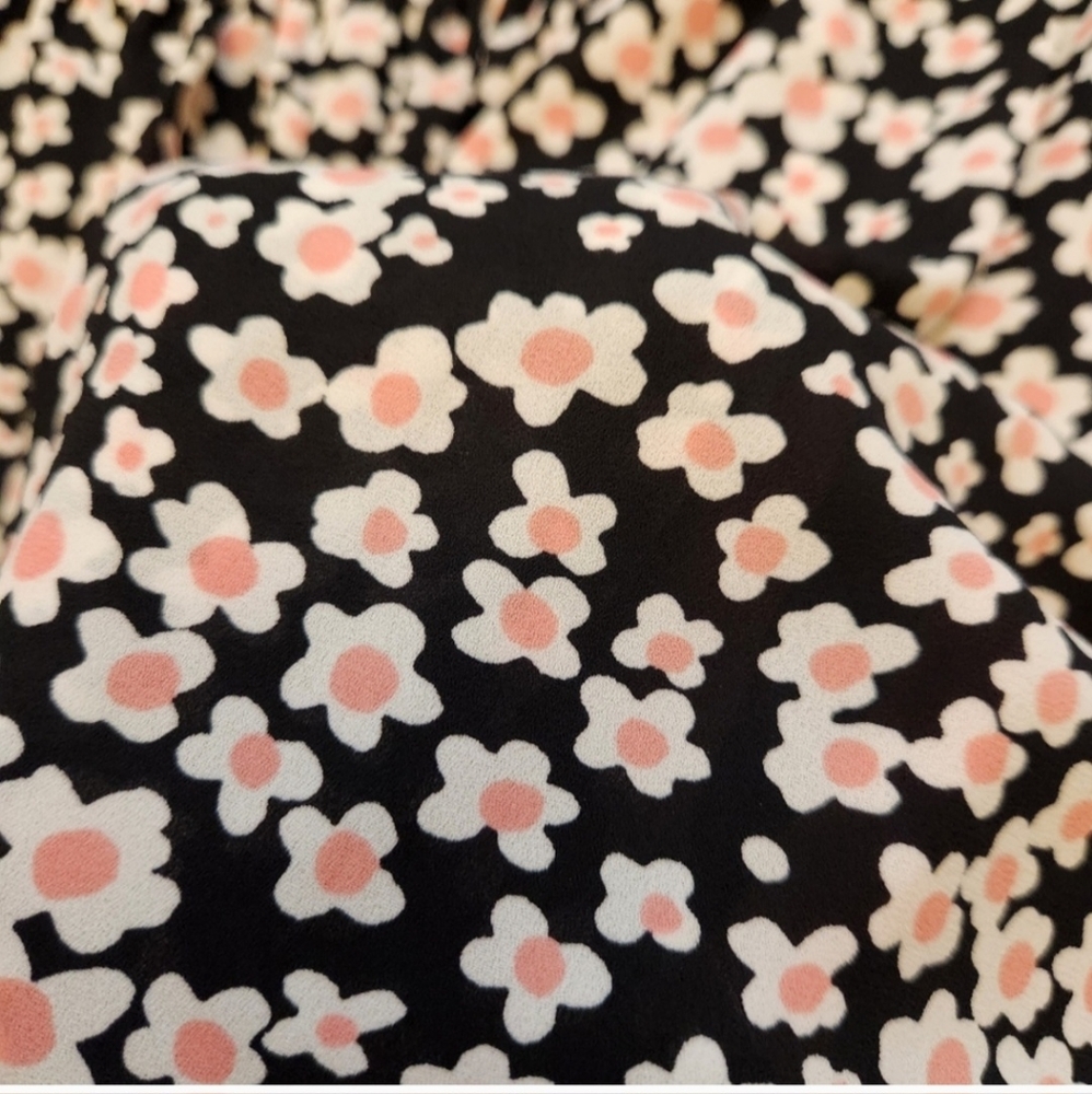 J. Crew Tiered Midi Dress in Poppy Garden Print - Picture 2 of 4